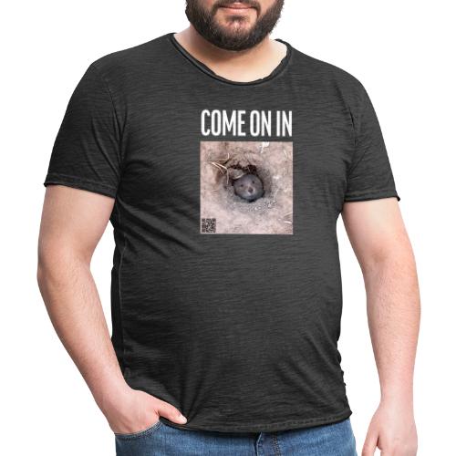 Come on in - Männer Vintage T-Shirt