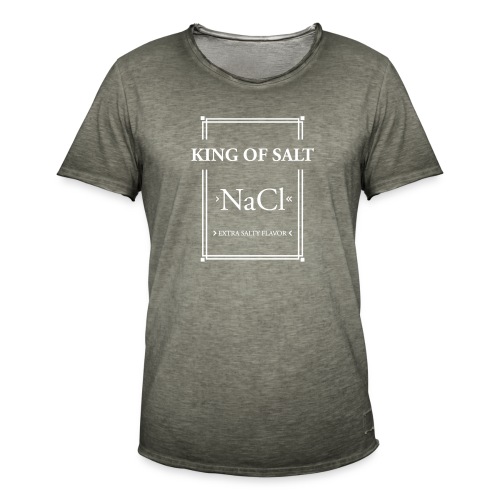 King of Salt - Männer Vintage T-Shirt