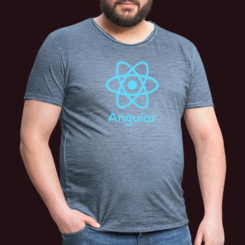 Reactangular – Is it React? Is it Angular? - Männer Vintage T-Shirt