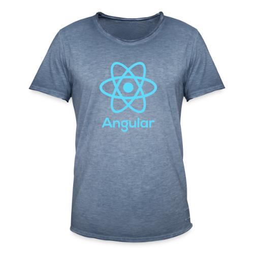Reactangular – Is it React? Is it Angular? - Männer Vintage T-Shirt