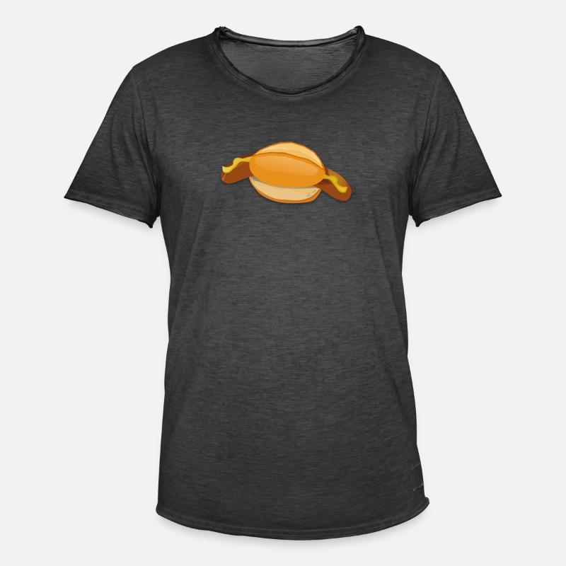 Thüringer Bratwurst Wurst Rostbratwurst - Männer Vintage T-Shirt - Vintage Schwarz