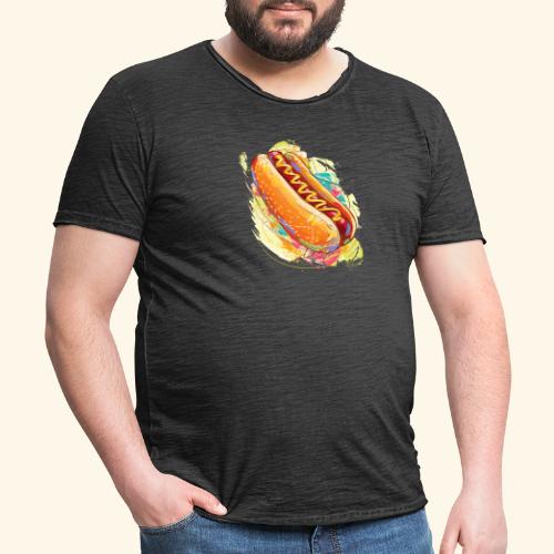 Hot Dog - Camiseta vintage hombre