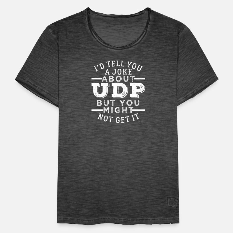 Programmer UDP Gift Men's Vintage T-Shirt