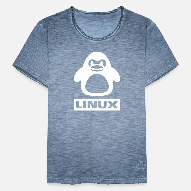 penguin linux Men's Vintage T-Shirt
