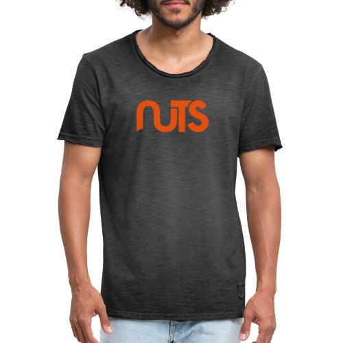 Nuts logo - Mannen Vintage T-shirt