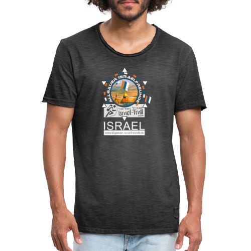 Allgäuer Israelfreunde Outdoor Israel-white - Männer Vintage T-Shirt