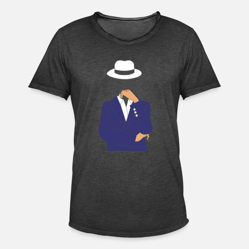 Cybersecurity Cyber Programmierer Hacker - Männer Vintage T-Shirt - Vintage Schwarz
