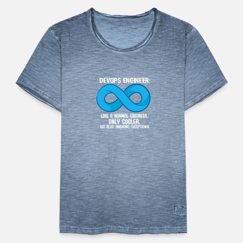 DevOps Engineer Definition Männer Vintage T-Shirt