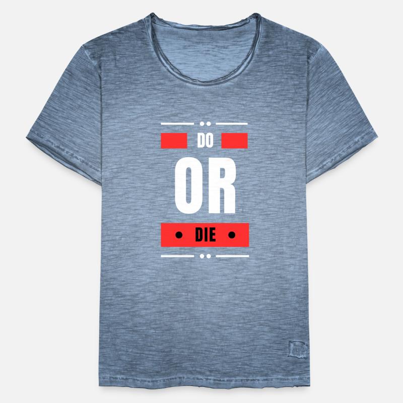 Tun oder Sterben Männer Vintage T-Shirt