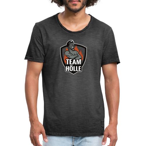 Team Hölle Logo s/w - Männer Vintage T-Shirt