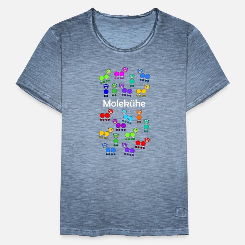 Molecules + cows = molecules Men's Vintage T-Shirt