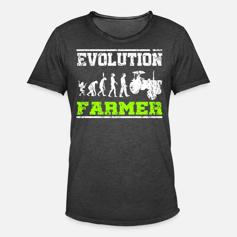 Bauer Traktor Evolution - Men's Vintage T-Shirt - washed black