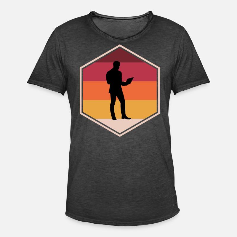Good Programming Tshirt - Männer Vintage T-Shirt - Vintage Schwarz
