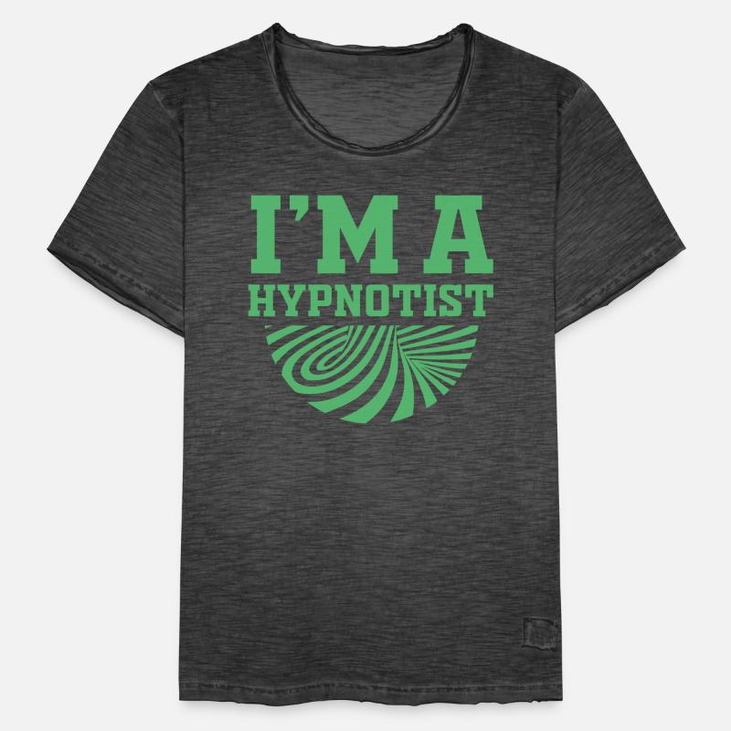 Team Hypnosis Hypnotize Hypnotist Practice Men's Vintage T-Shirt
