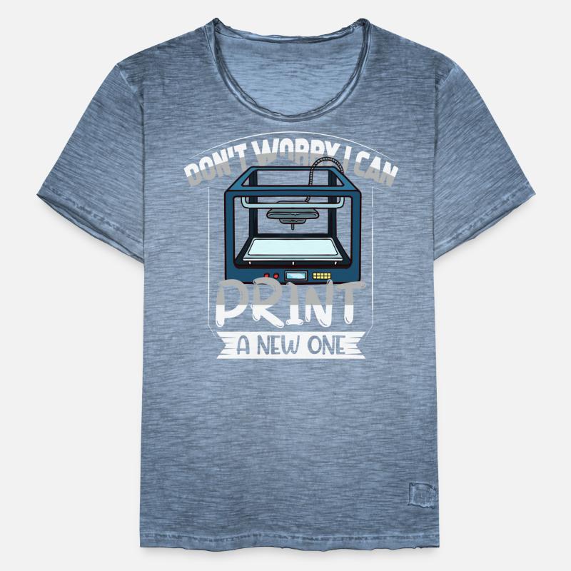 3D printer gift 3D printing machine Men's Vintage T-Shirt