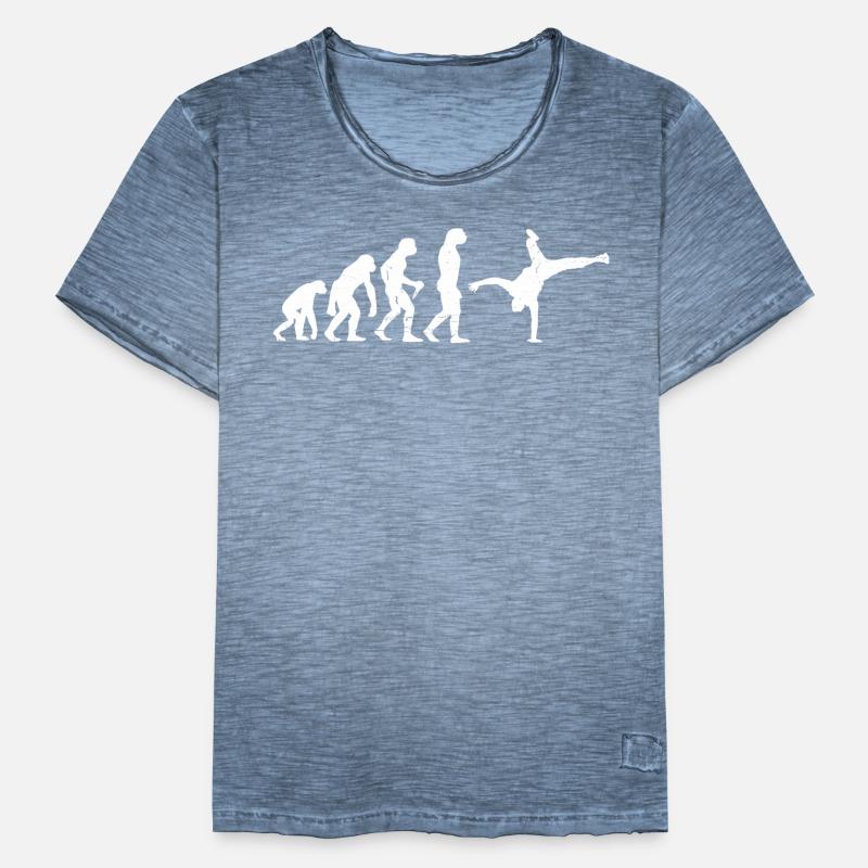 Evolution Breakdance Breakdancer Break Dance Bboy Männer Vintage T-Shirt