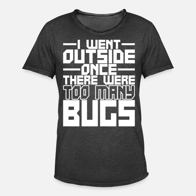 Programmers Programming Computer Scientists - Men's Vintage T-Shirt - washed black