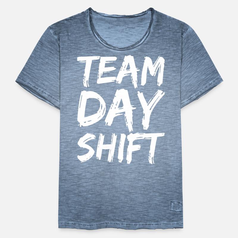 Team Day Shift Proverbs Shift Work Day Shift Men's Vintage T-Shirt