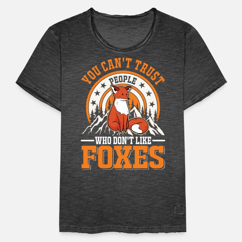 Fox Gift Red Fox Men's Vintage T-Shirt