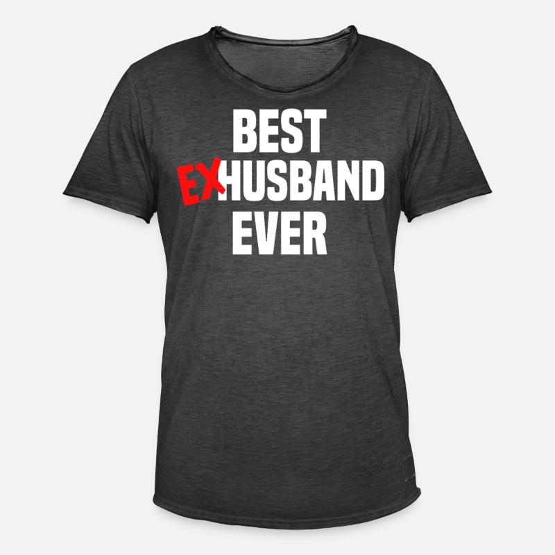 Scheidung Trennung Ehe Ex Scheidungsparty - Männer Vintage T-Shirt - Vintage Schwarz