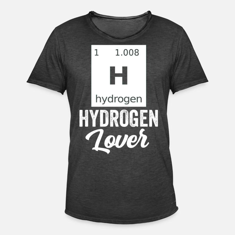 Brint elsker element brint energi - Herre vintage T-shirt - vintage-sort