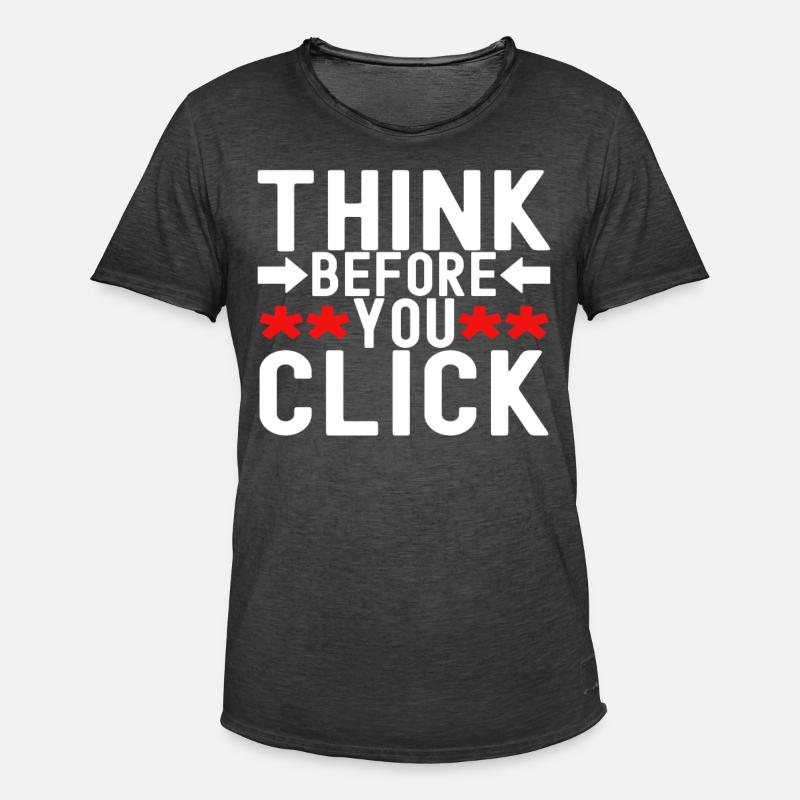 Programmierer Cyber Security - Männer Vintage T-Shirt - Vintage Schwarz