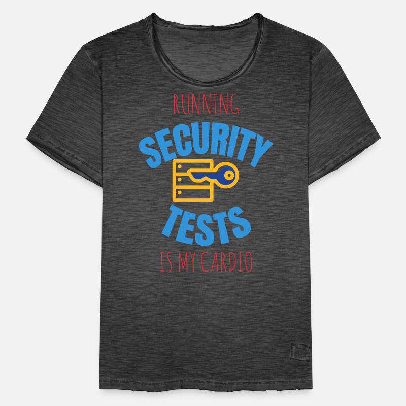 Cybersecurity - IT Security Computer Scientist Men's Vintage T-Shirt