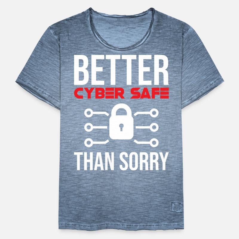 Cybersecurity Computer Security Cybersecurity Men's Vintage T-Shirt
