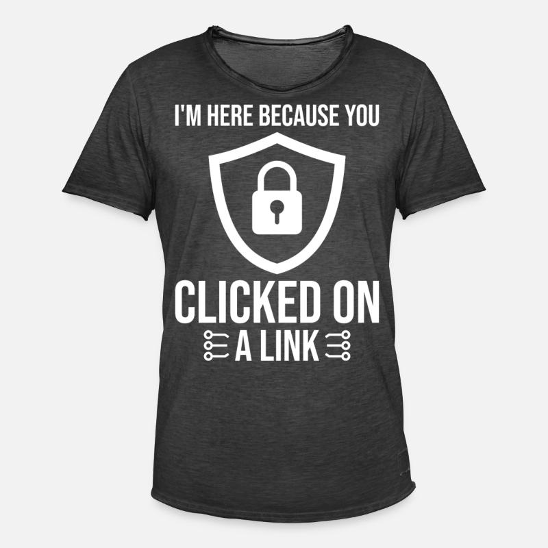Cybersecurity Computer Security Cybersecurity - Men's Vintage T-Shirt - washed black