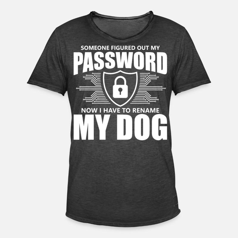 Cybersecurity Computer Security Cybersecurity - Men's Vintage T-Shirt - washed black