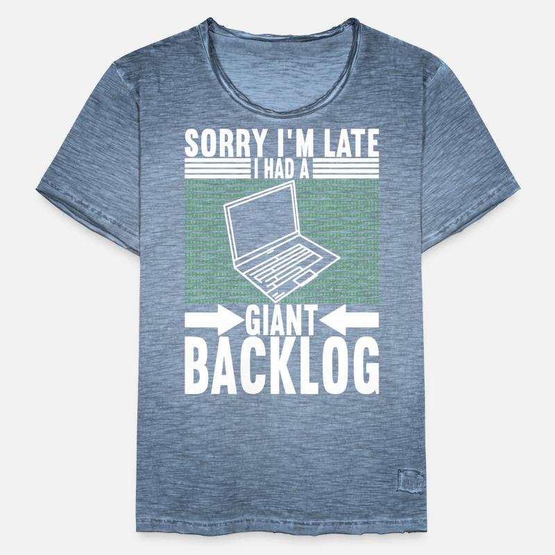 Programmer Computer Scientist Men's Vintage T-Shirt