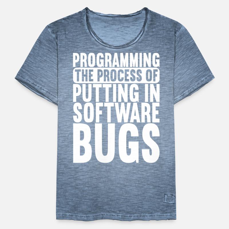 Programmer Computer Scientist Men's Vintage T-Shirt
