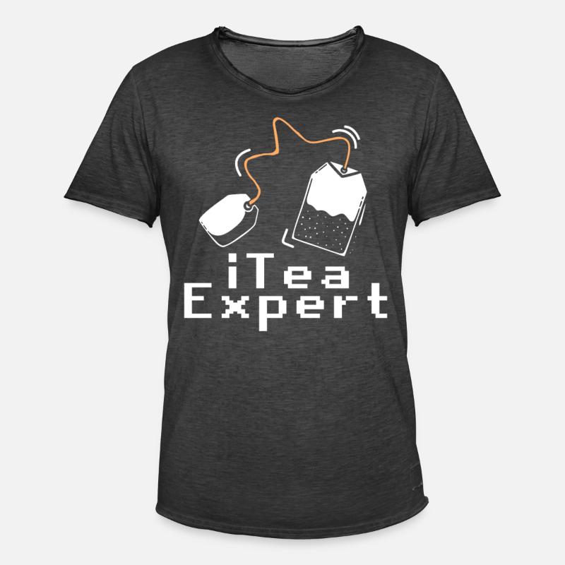 Itea-Experte Computer Software Programmierer - Männer Vintage T-Shirt - Vintage Schwarz