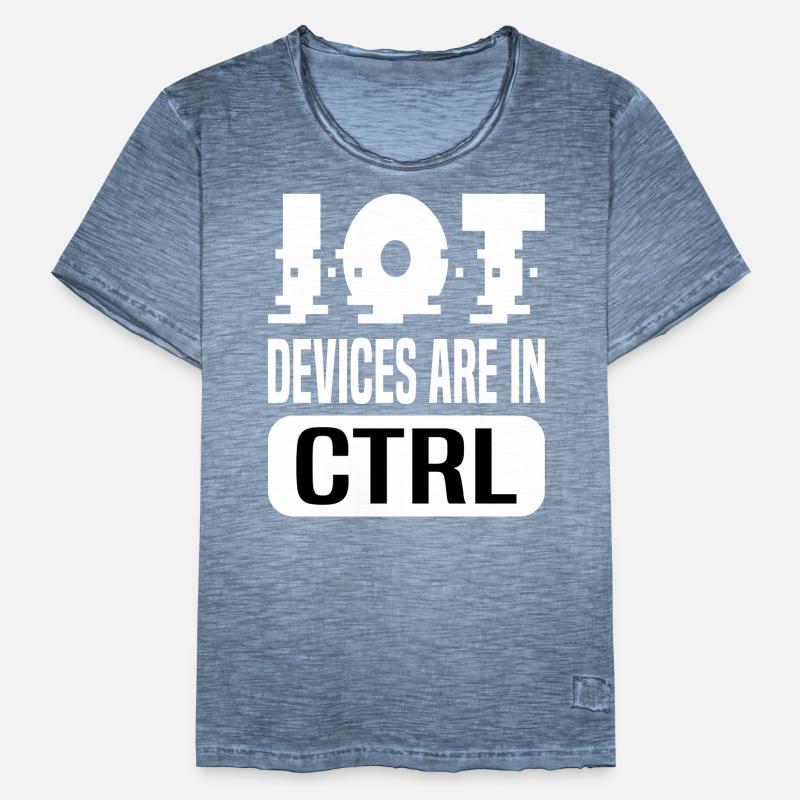 Internet Des Objets IOT Programmeur Admin IT T-shirt vintage Homme