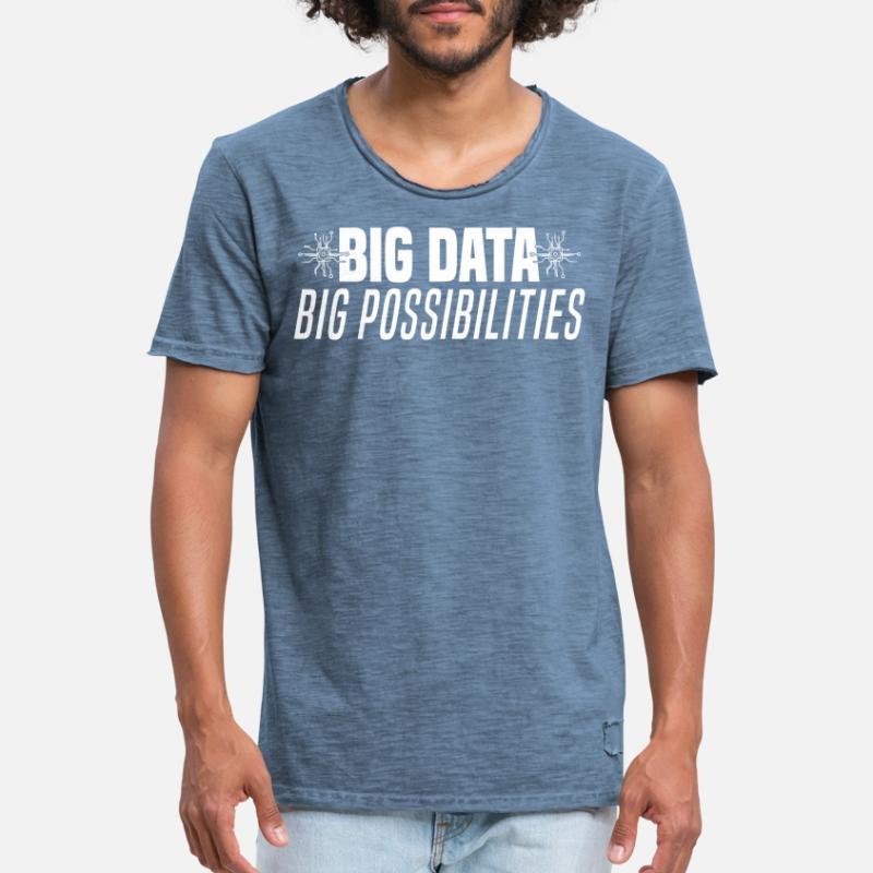 Internet Des Objets IOT Programmeur Admin IT T-shirt vintage Homme
