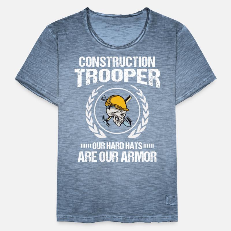 Construction Trooper Master Builder Construction Men's Vintage T-Shirt