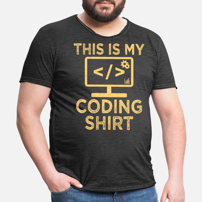 Web developer website development Men's Vintage T-Shirt