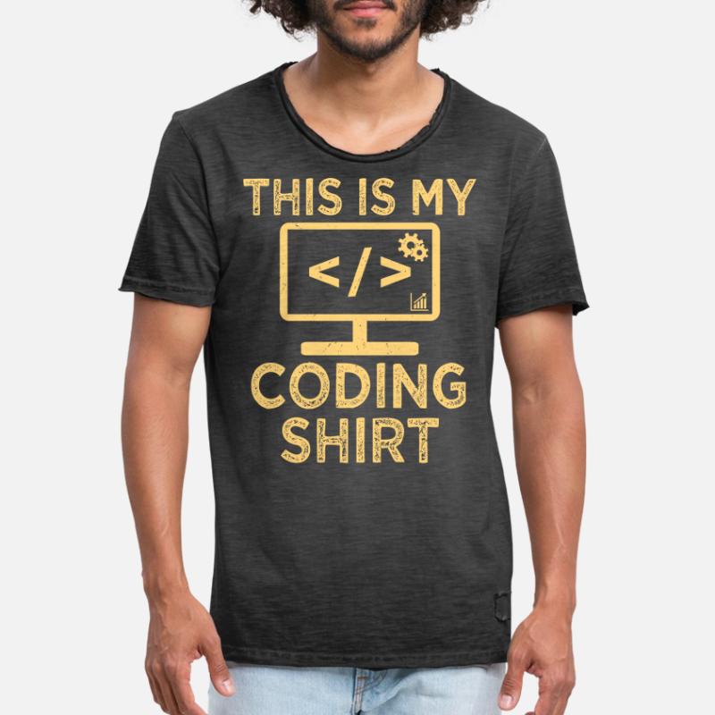 Web developer website development Men's Vintage T-Shirt