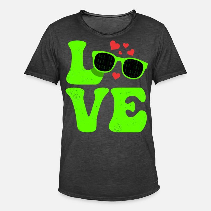 Codierung Codierer Programmierer - Männer Vintage T-Shirt - Vintage Schwarz