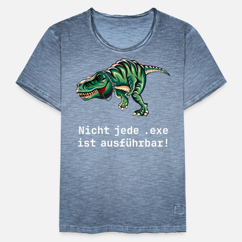 Programmierer Spruch Informatik Computer Geek Männer Vintage T-Shirt