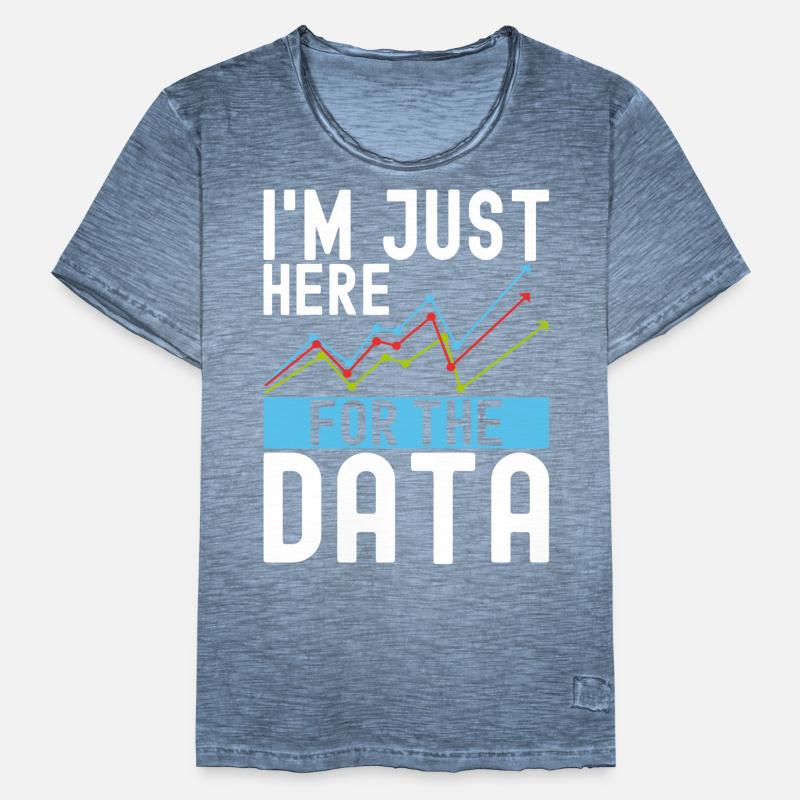 Data Science Datenanalyst Männer Vintage T-Shirt