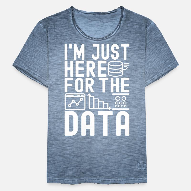 Data Science Datenanalyst Männer Vintage T-Shirt