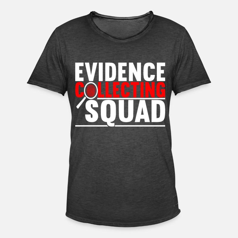 Forensics Forensic Scientist - Men's Vintage T-Shirt - washed black