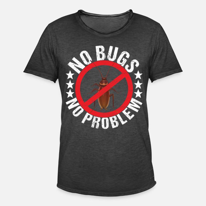 Schädlingsbekämpfung Kammerjäger - Männer Vintage T-Shirt - Vintage Schwarz