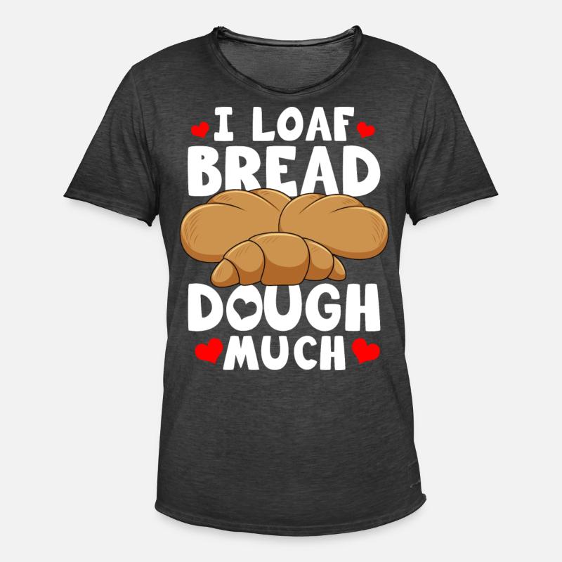 Bread Baking Bread Maker - Men's Vintage T-Shirt - washed black
