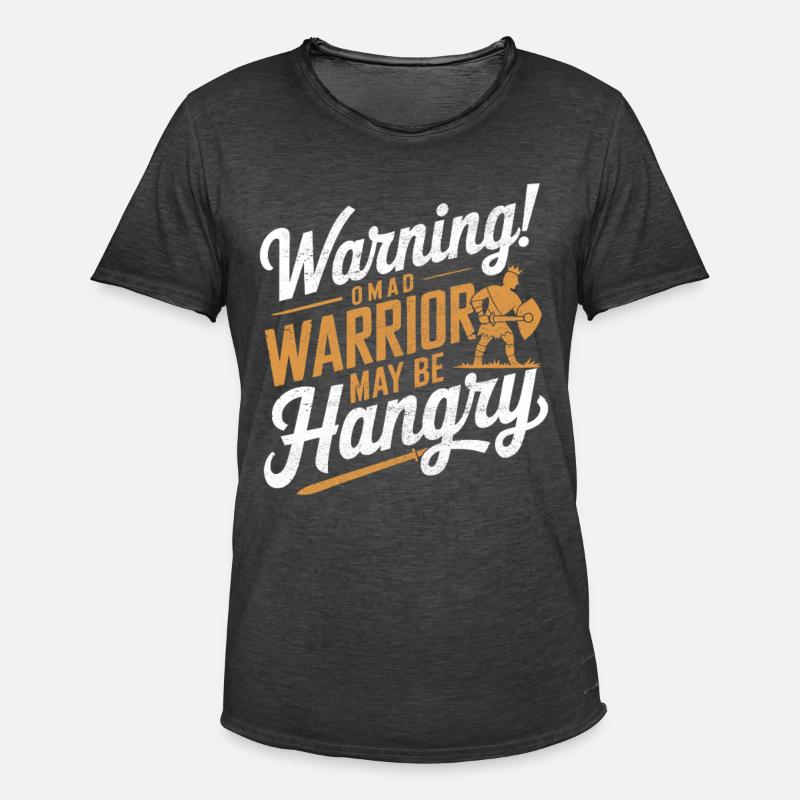 Intermittent fasting Intermittent fasting - Men's Vintage T-Shirt - washed black
