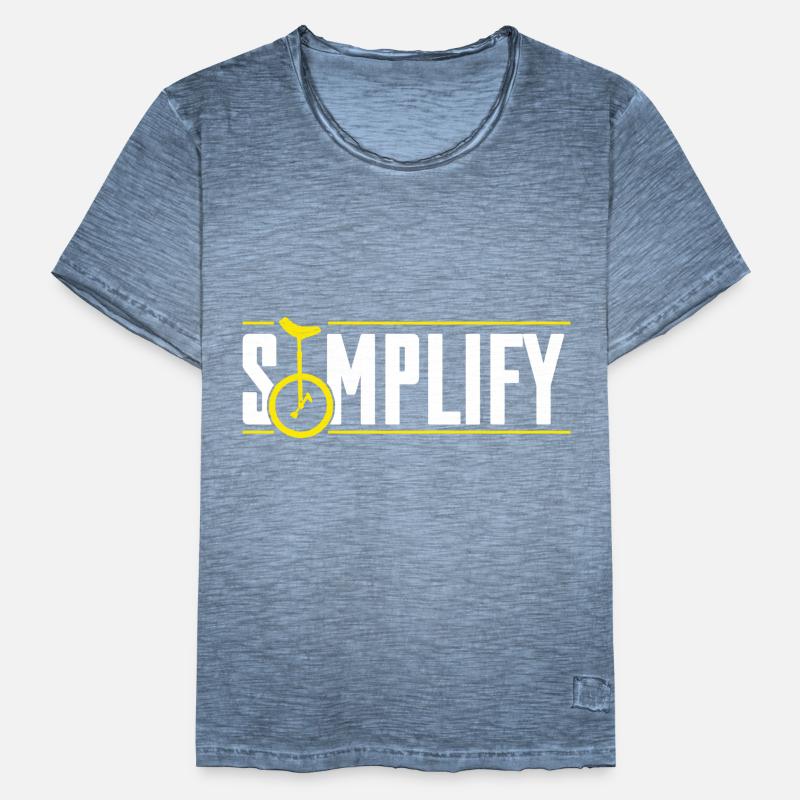 Simplify Männer Vintage T-Shirt