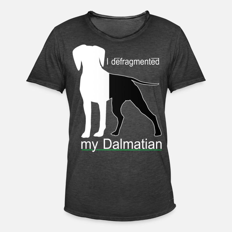 Informatiker Admin Sprüche - Männer Vintage T-Shirt - Vintage Schwarz