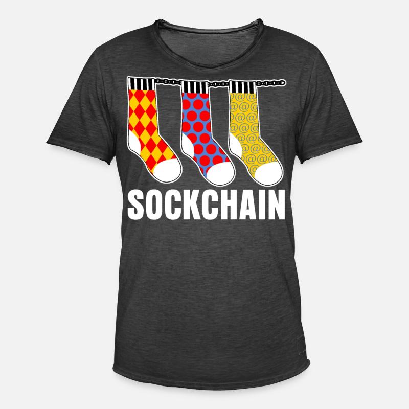 Admin Programmierer Computer - Männer Vintage T-Shirt - Vintage Schwarz