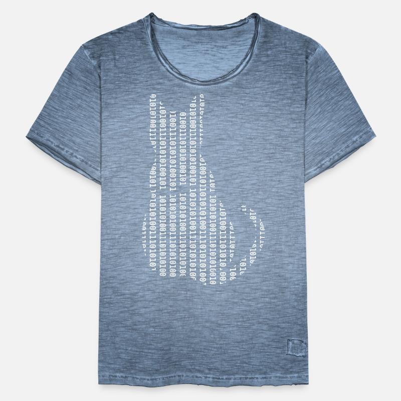 Informaticien Cat Admin Programmeur T-shirt vintage Homme